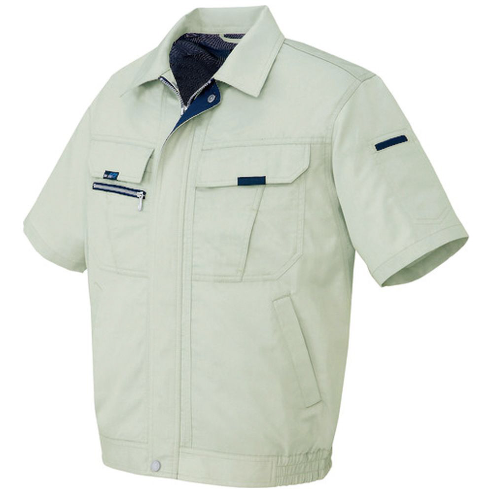 種類18：005アースグリーン/6L(+2200円） AZ-6660 アイトス 長袖