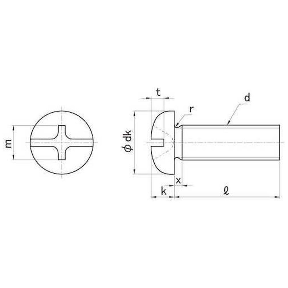 サンコーインダストリー ステン(+)ナベ小ネジ 2.3×4 00-02-0000