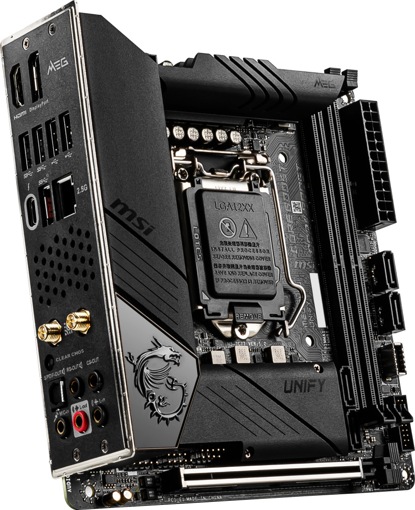 マザーボード MEG Z490I UNIFY ［MiniITX /LGA1200］｜の通販は
