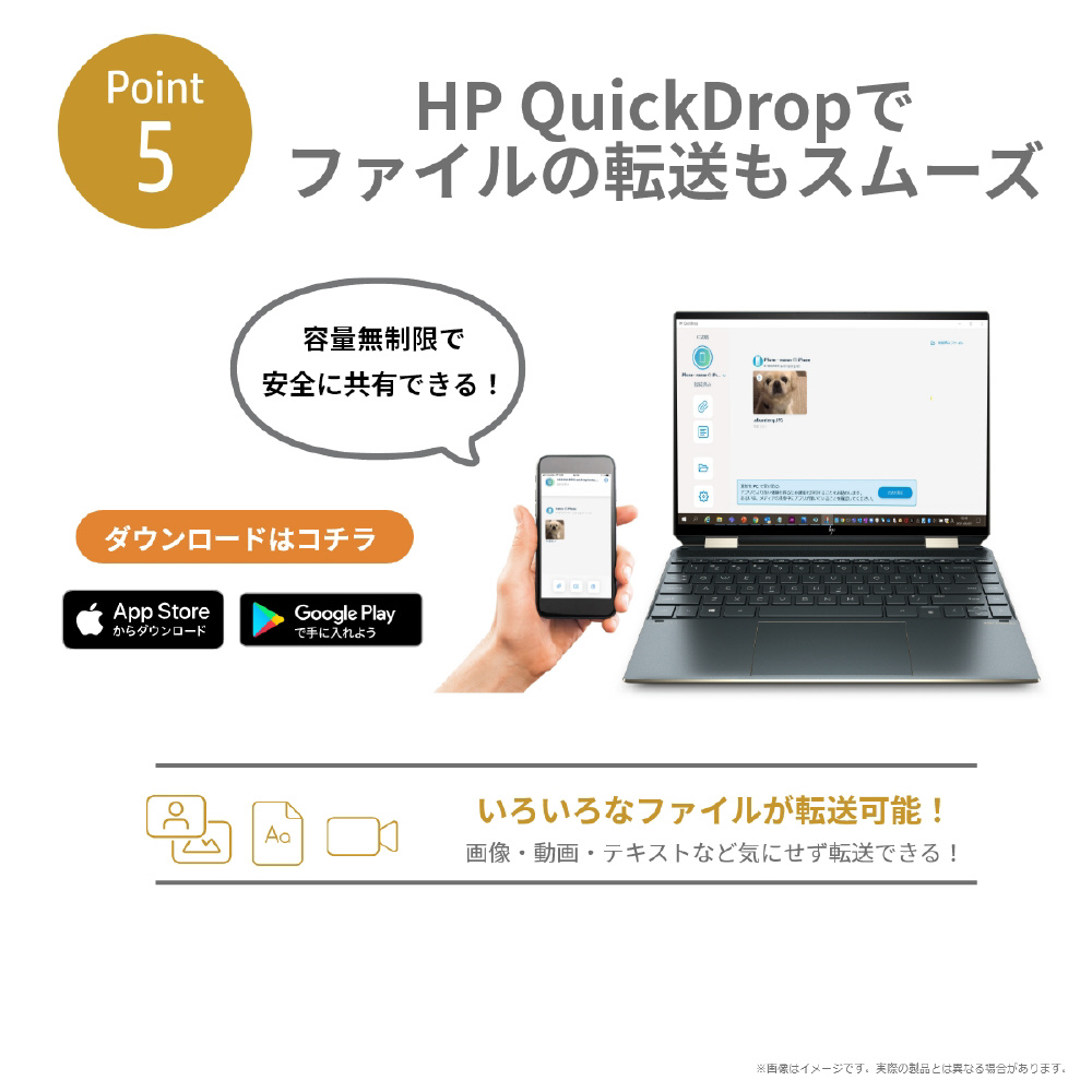 ノートパソコン HP Spectre x360 14-ea0041TU アッシュブラック