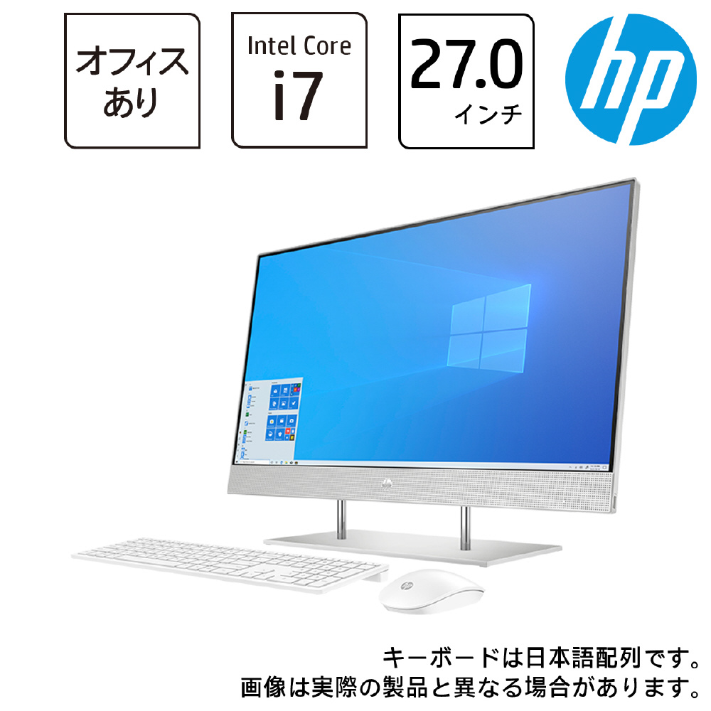 1V7J1AA-AAAB デスクトップパソコン HP 27-dp0000 AiO ［27型 /intel