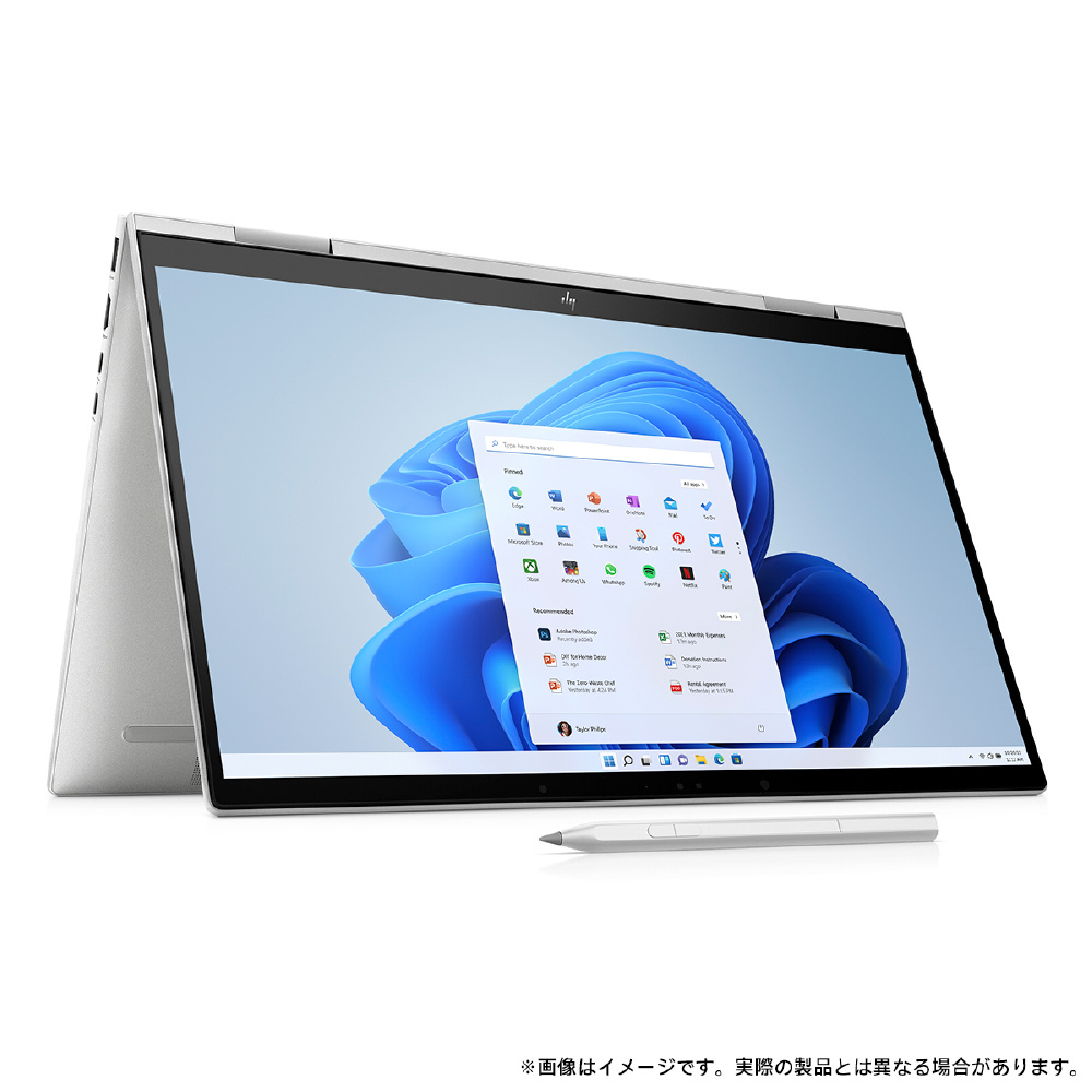 ノートパソコン ENVY x360 ナチュラルシルバー 6G656PA-AAAA ［15.6型 ...