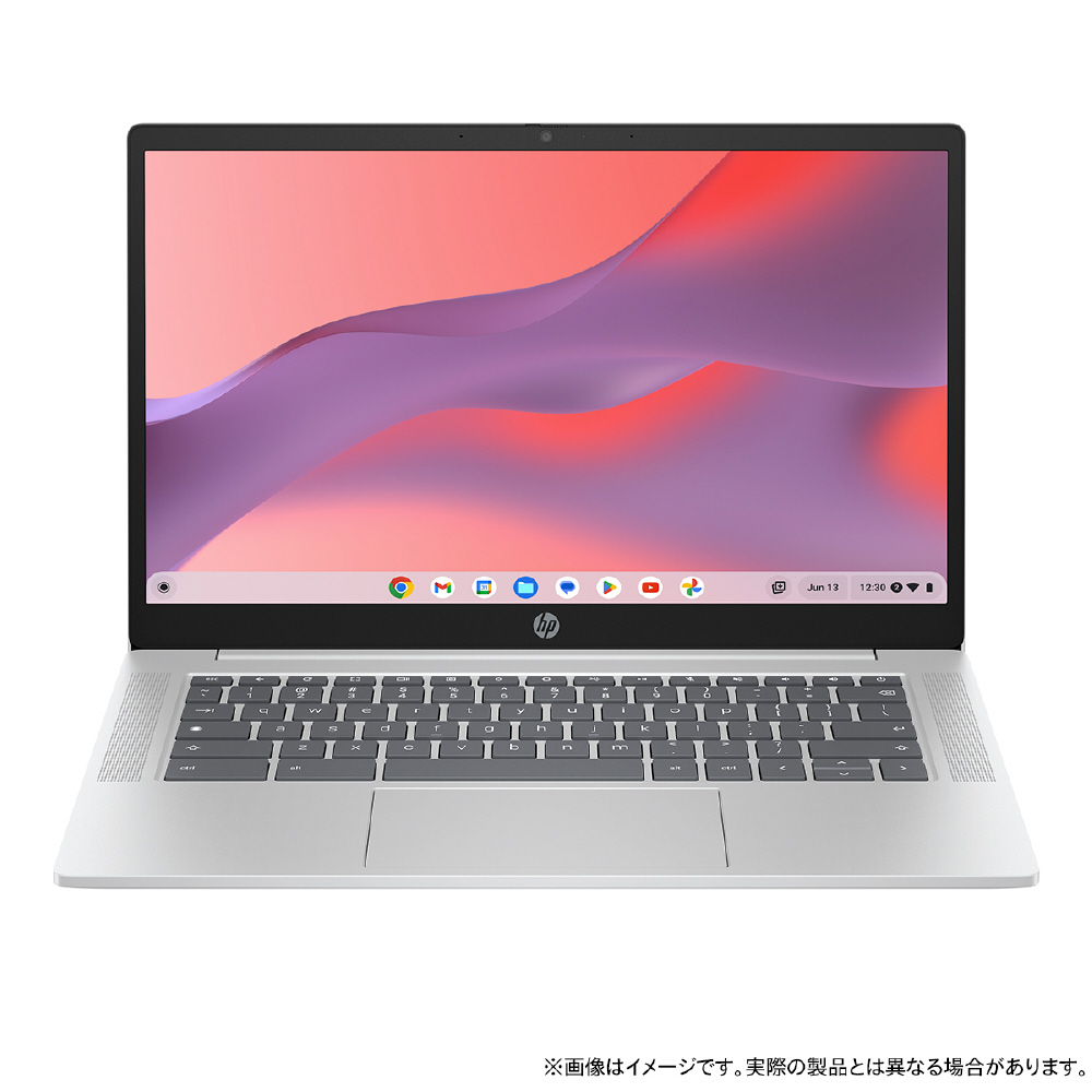 ノートパソコン Chromebook 14a（intel N200） グレイシャーシルバー A09C7PA-AAAB ［14.0型 /Chrome  OS /メモリ：8GB /UFS：128GB /無し /日本語版キーボード /2024年6月モデル］｜の通販はソフマップ[sofmap]