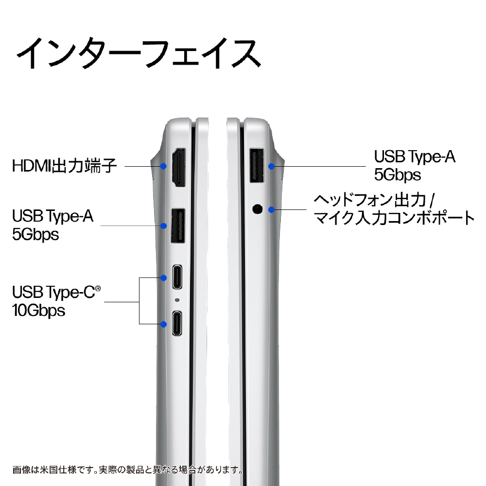 ノートパソコン OmniBook 3/16 グレイシャーシルバー DD3C9PA-AAAB｜の