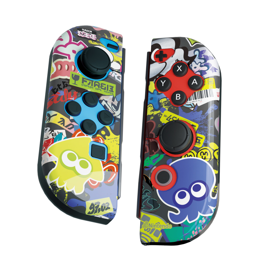 Joy-Con TPUカバー COLLECTION for Nintendo Switch （スプラトゥーン3）Type-A CJT-001-1  【852】