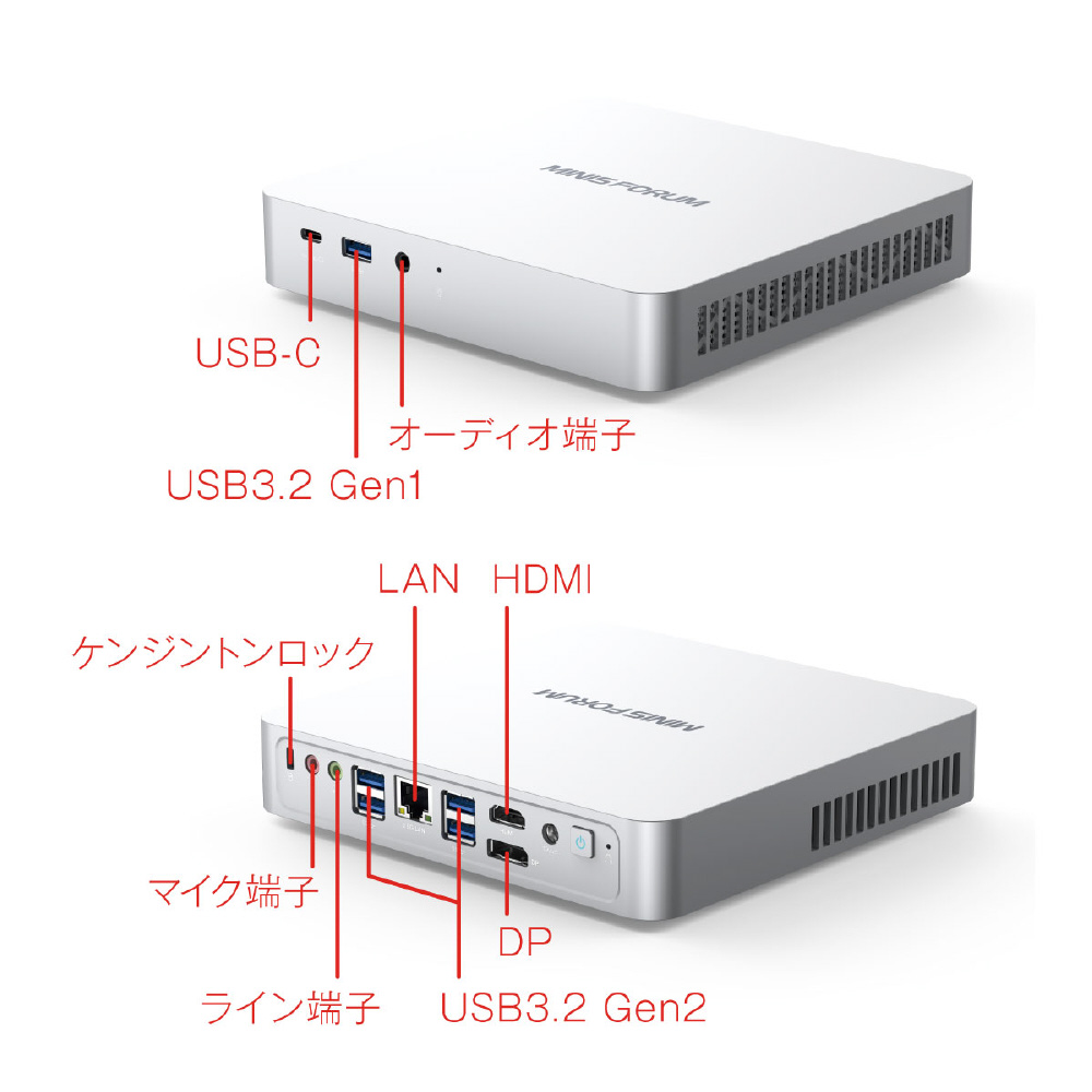 TH80-16/512-W11Pro(11800H) デスクトップパソコン TH80