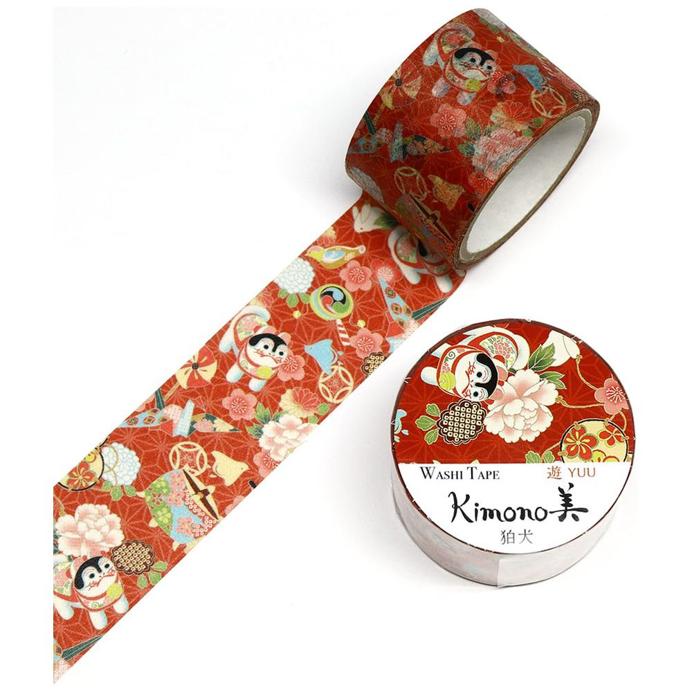 マスキングテープ 25mmx5m Kimono美[遊YUU] 狛犬 GR-2008｜の通販はソフマップ[sofmap]