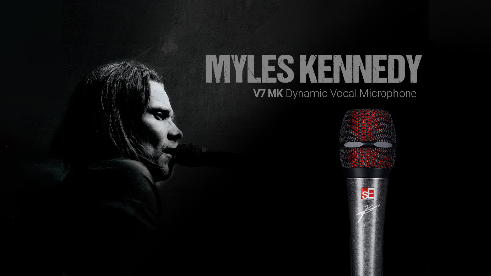 ボーカルマイク（ダイナミック型）Myles Kennedy シグネチャーモデル V7MK