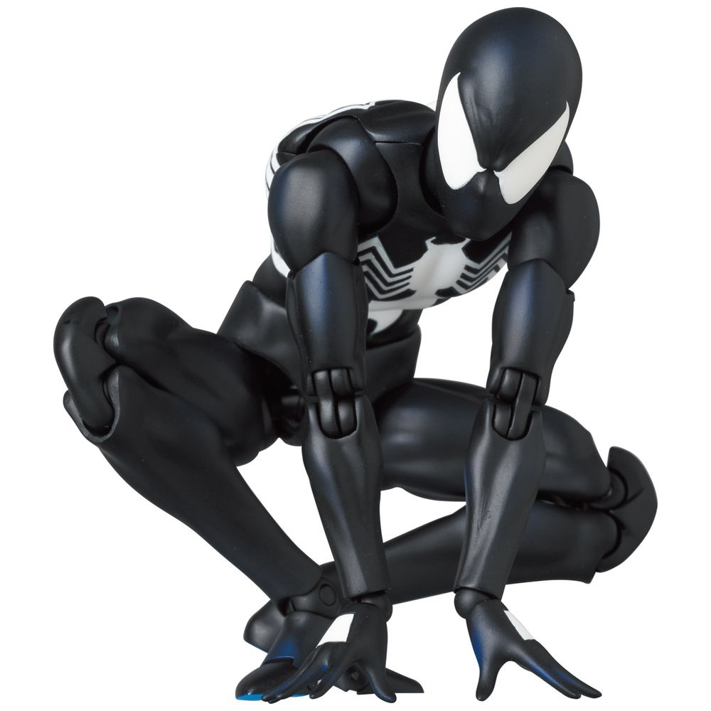 マフェックス No．168 MAFEX SPIDER-MAN BLACK COSTUME（COMIC Ver．）_5