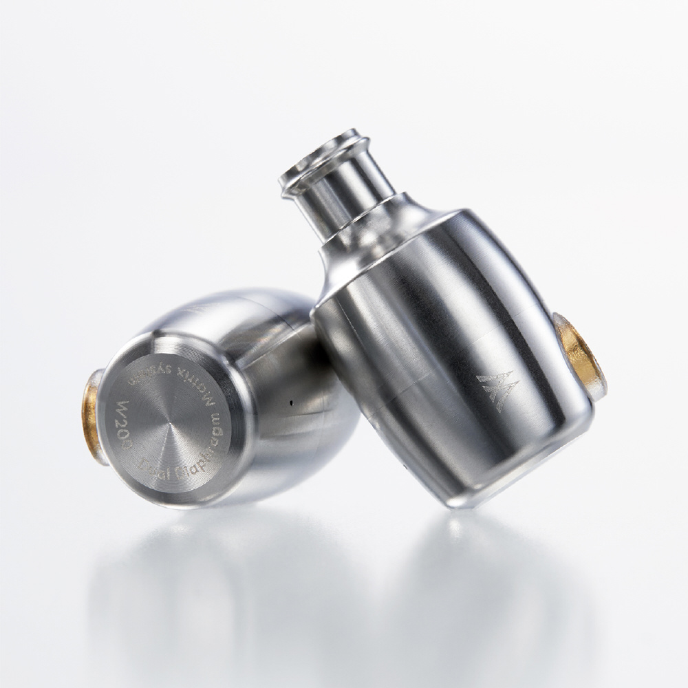 イヤホン カナル型 DUBLEVE Series（ドブルベシリーズ） シルバー HP