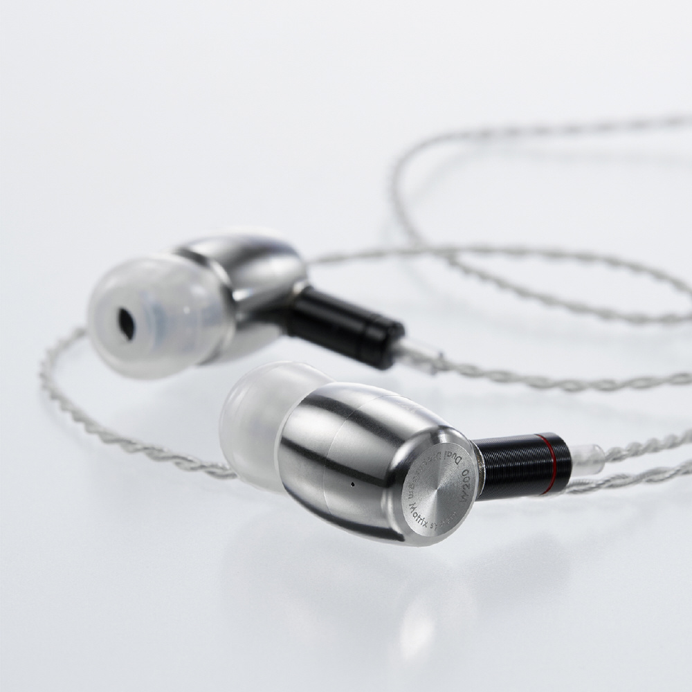 イヤホン カナル型 DUBLEVE Series（ドブルベシリーズ） シルバー HP