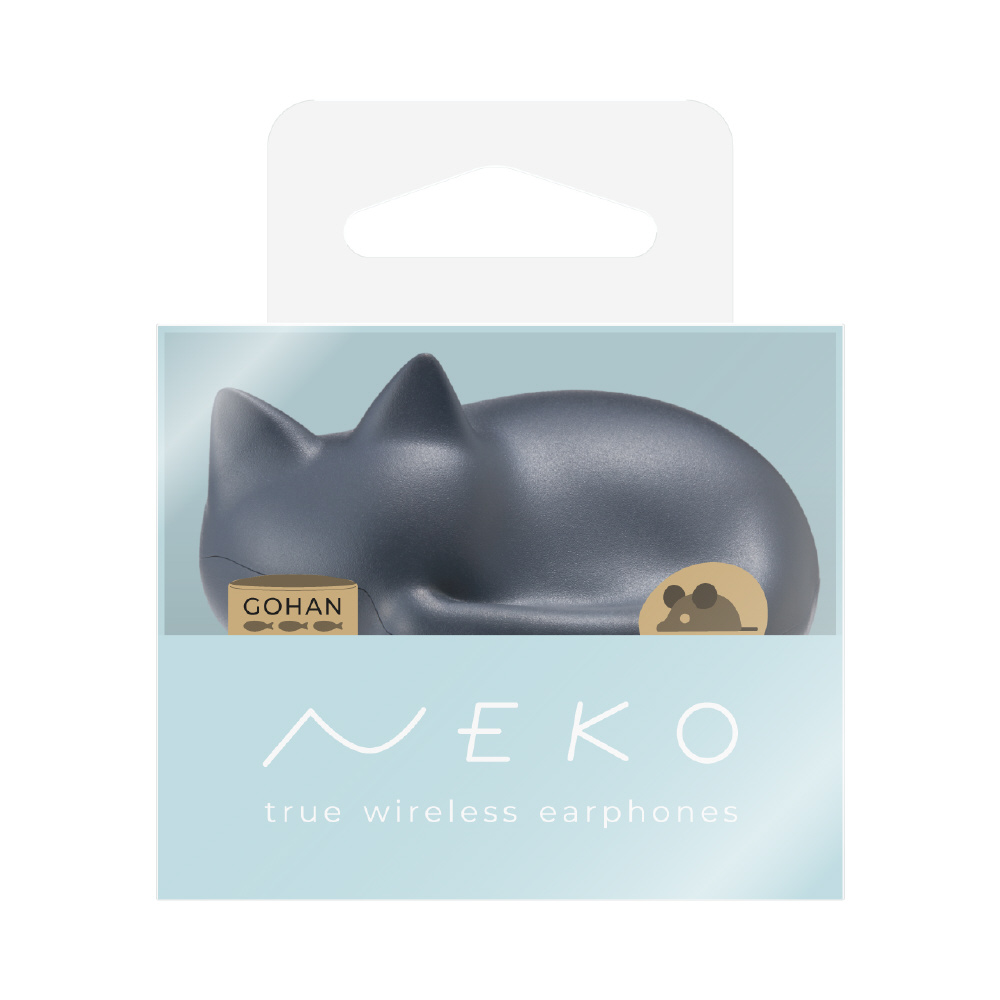 完全ワイヤレスイヤホン NEKO クロ HP-C28BTK ［ワイヤレス(左右