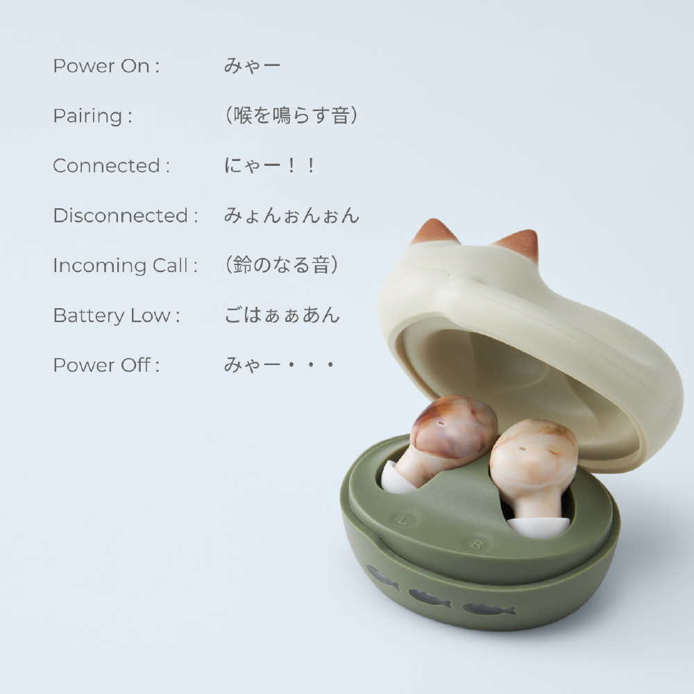 完全ワイヤレスイヤホン NEKO HP-C28BTK　クロ 完全ワイヤレスイヤホン NEKO クロ HP-C28BTK ［ワイヤレス(左右