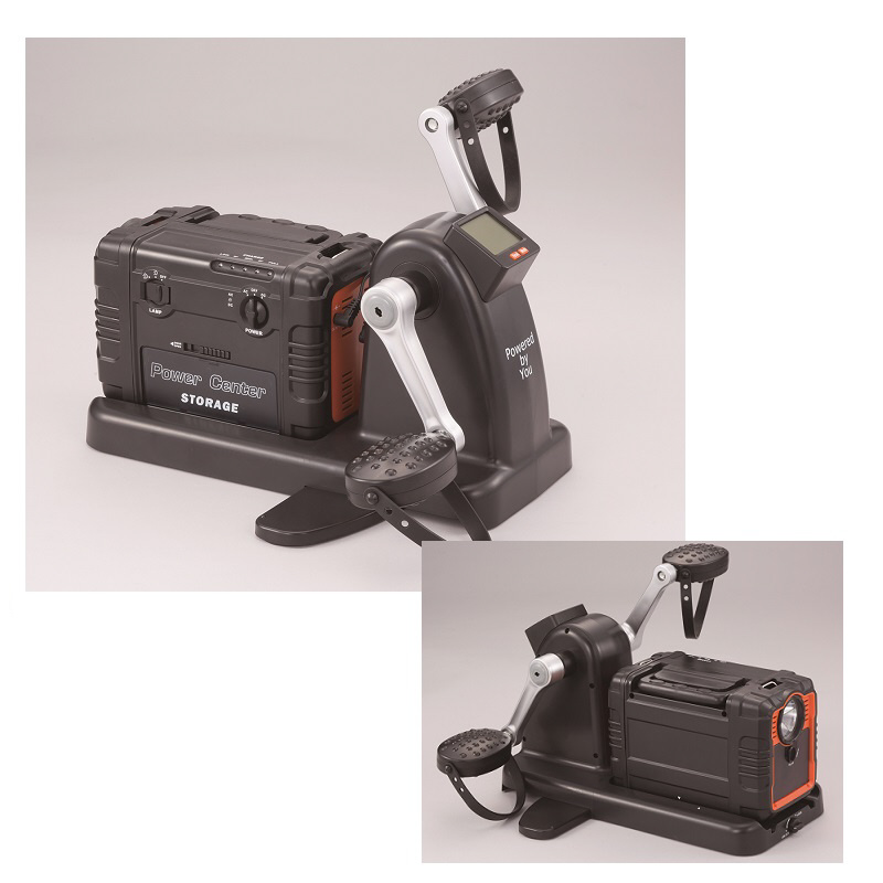 漕いで発電 まわしてチャージ充電丸 Evolution El-20176 発電機 まわし