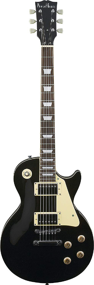 エレキギター レスポールタイプ PhotoGenic（フォトジェニック） ブラック LP-260/BK(S.C)