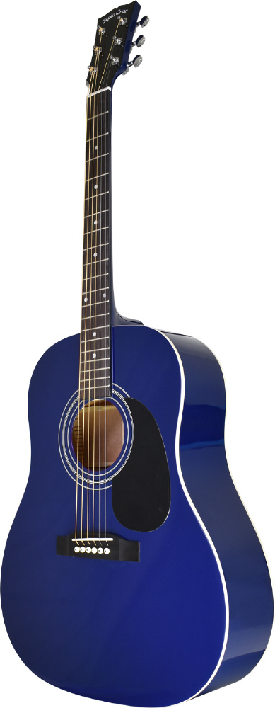 アコースティックギター　ラウンドショルダータイプ　Blue