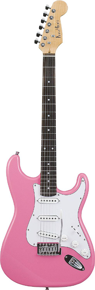 エレキギター ストラトキャスタータイプ PhotoGenic(フォトジェニック) ピンク ST-180/PK(S.C)