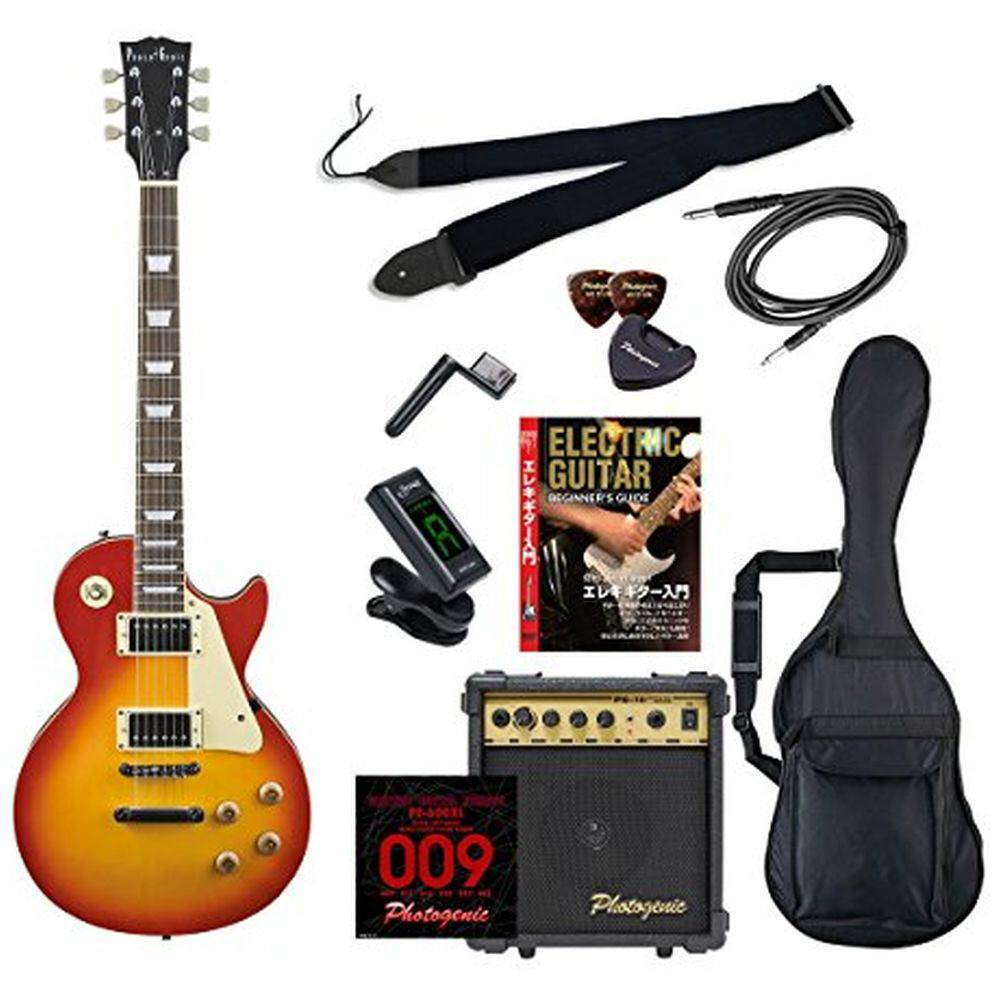 エレキギター エントリーセット レスポールタイプ LP-260/CS チェリー ...