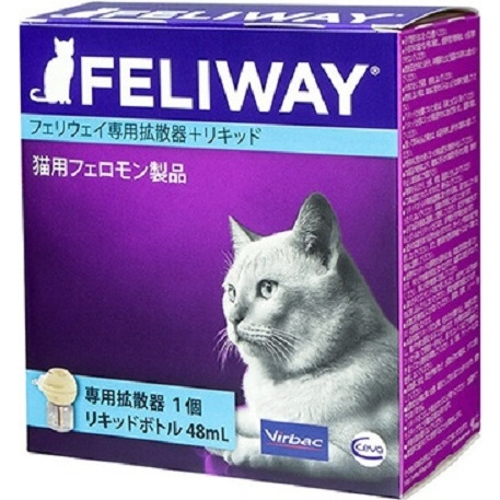 フェリウェイ 専用拡散器＋リキッド 猫用 48mL｜の通販はソフマップ