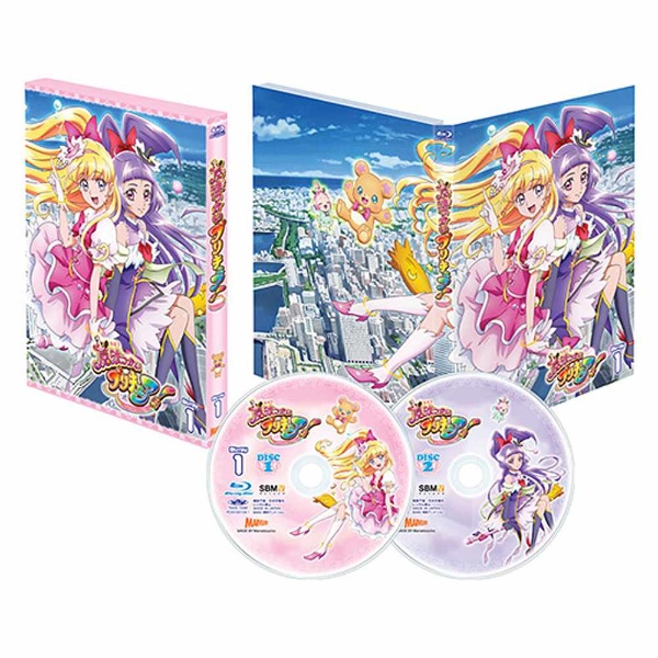 中古品〕魔法つかいプリキュア！ Blu-ray Vol．1 【ブルーレイ ソフト