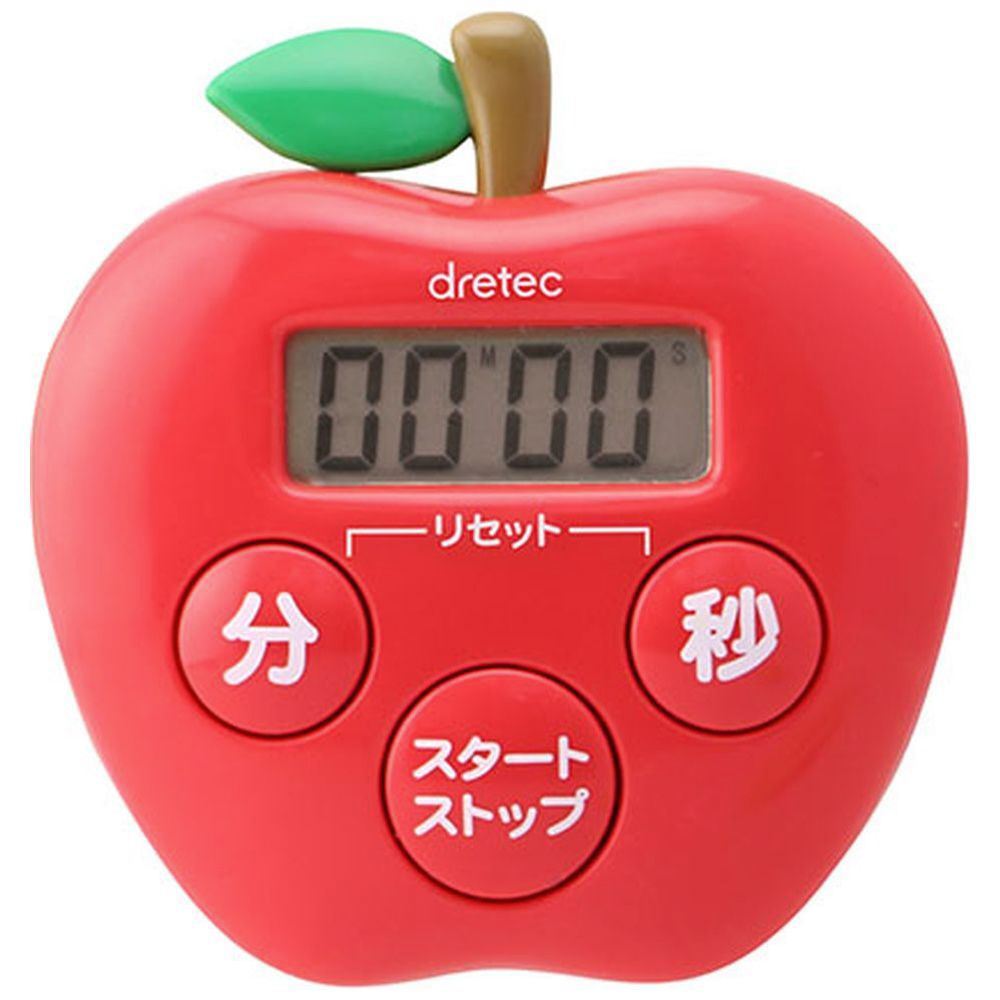 □新品未開封□ マルコポーロ ダージリンヒマラヤ キッチンタイマー キッチンタイマー りんごタイマー T-534RD レッド|の通販は