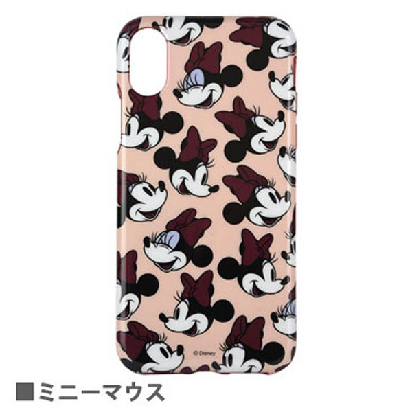 iPhone X用 ディズニー レトロスタンダード ソフトケース ミニーマウス