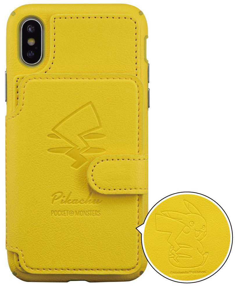 ポケットモンスター Iphonexs X対応カードフラップケース ピカチュウ Iphone Xs 5 8インチ用ケースの通販はソフマップ Sofmap