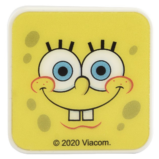 スポンジ・ボブ ACアダプタ スポンジ・ボブ フェイス SB-74A ［2ポート