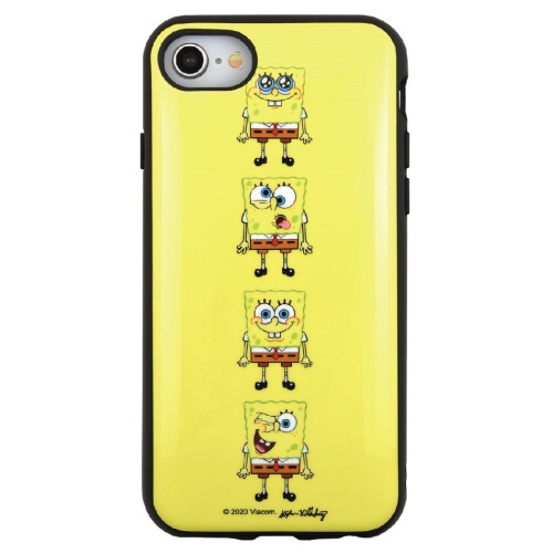 【ボブ】iPhoneSE2 iPhoneSE2 8/7/6 スポンジ・ボブ IIII fit Clear ライン｜の通販