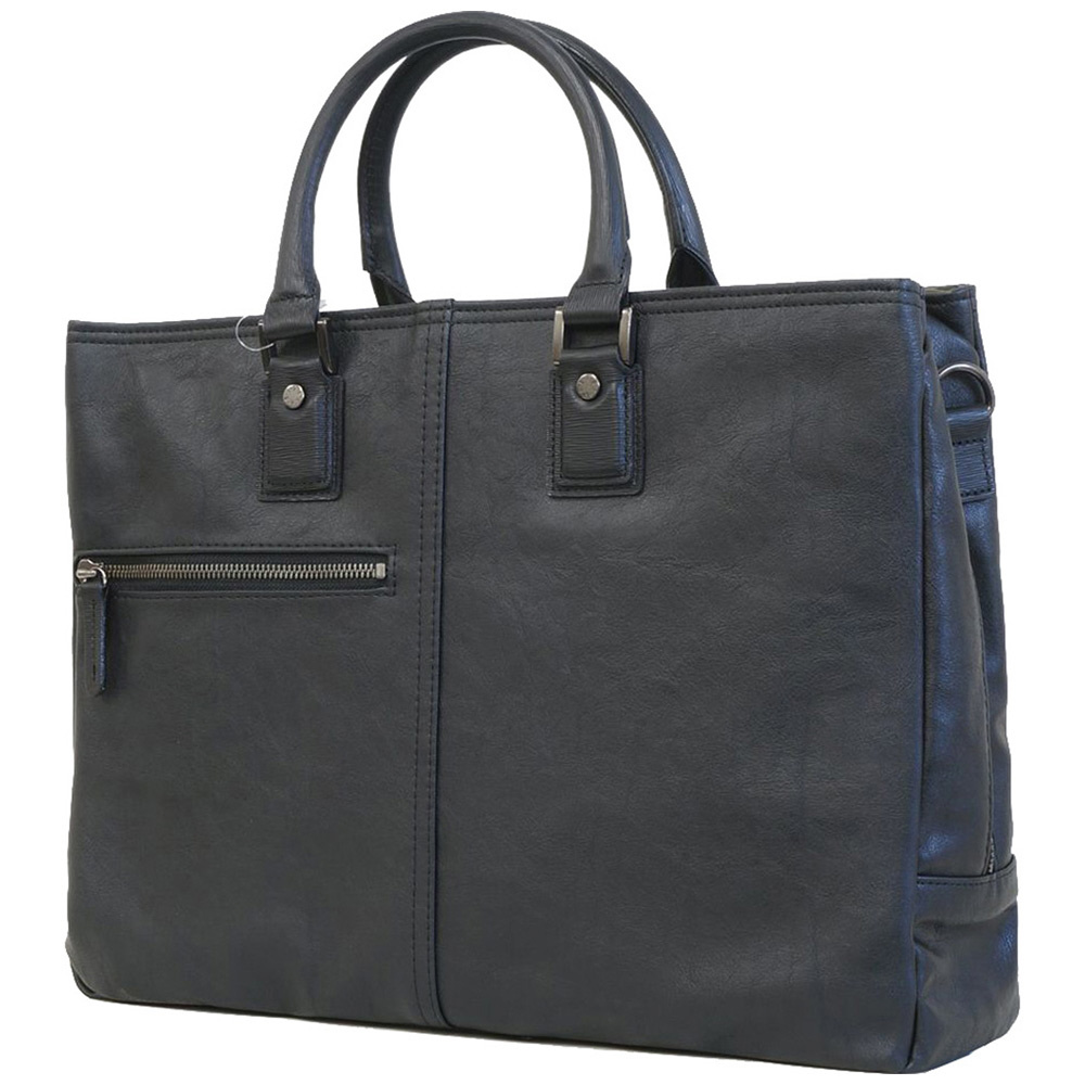 ビジネスバック コーチ2WAY ブリーフケース 紺 メンズ ビジネスバッグ F72974