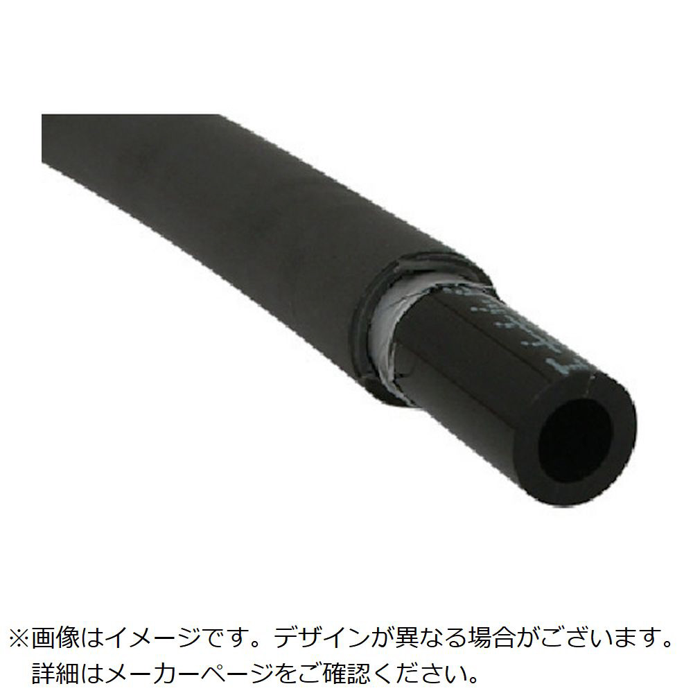 チヨダ ポリウレタンチューブ ALEチューブ 内管外径8mm／全長20m 黒 黒