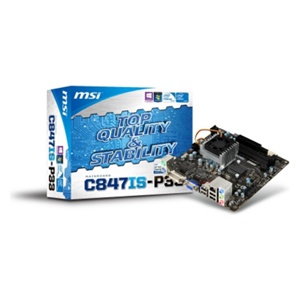 Mini ITXマザーボード ［Celeron 847搭載・Intel NM70 Express・DDR3］ C847IS-P33