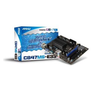 Micro ATXマザーボード ［Celeron 847搭載・Intel NM70 Express・DDR3］ C847MS-E33