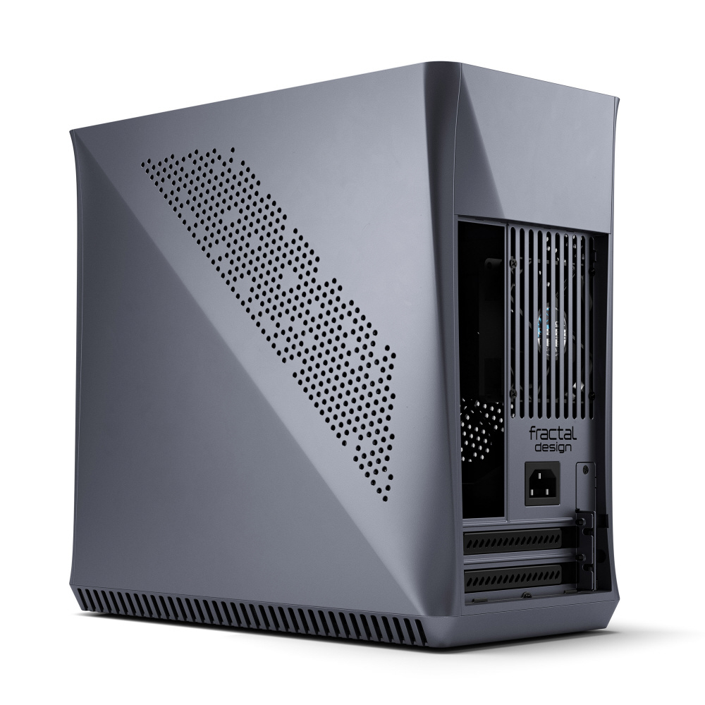 PCケース Era ITX Titanium Gray - Walnut チタニウムグレー FD-CA-ERA-ITX-GY