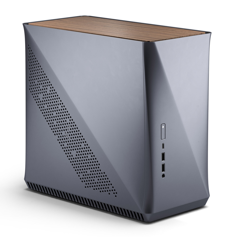 PCケース Era ITX Titanium Gray - Walnut チタニウムグレー FD