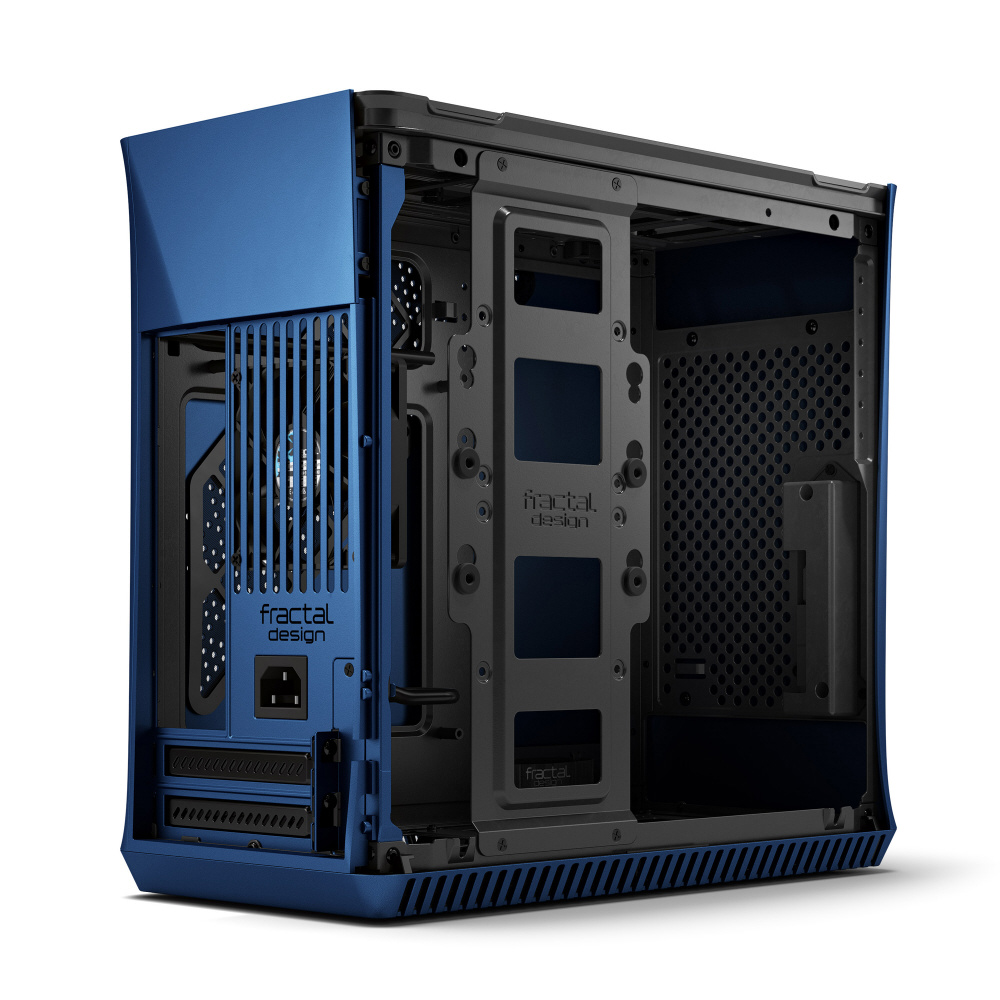 上等 Fractal Design PCケース Era ITX FD-CA-ERA-ITX-BU Cobalt TG