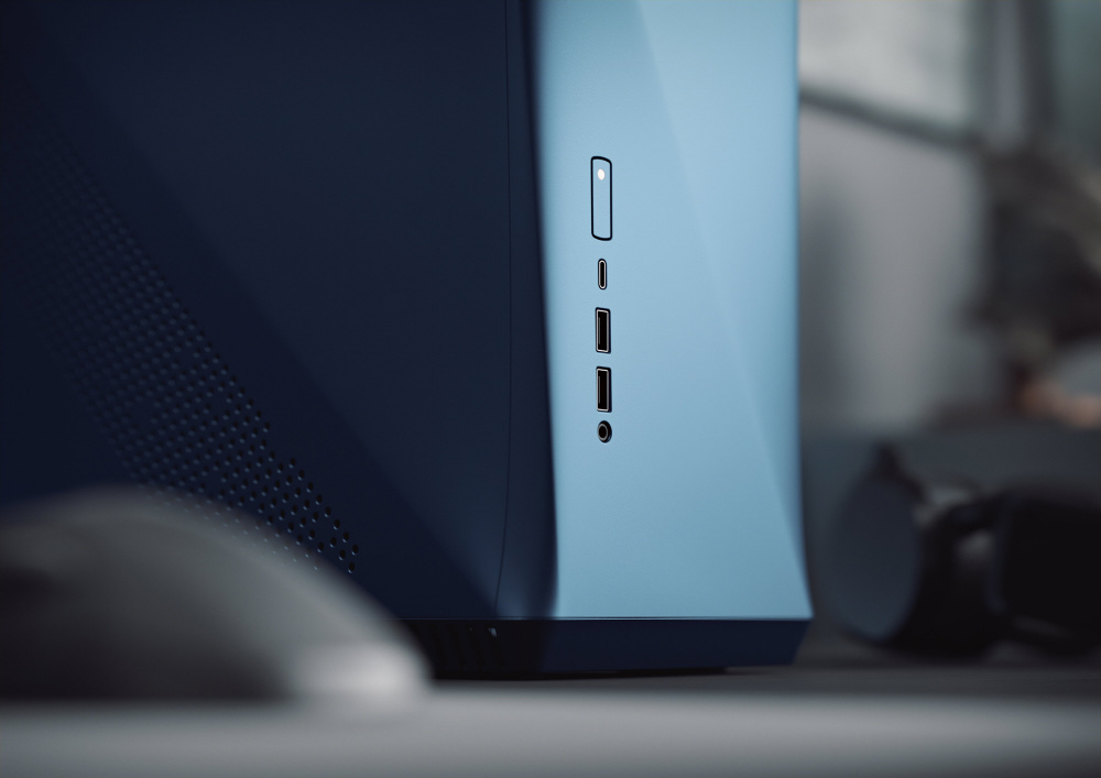 PCケース Era ITX Cobalt TG コバルト FD-CA-ERA-ITX-BU|の通販は