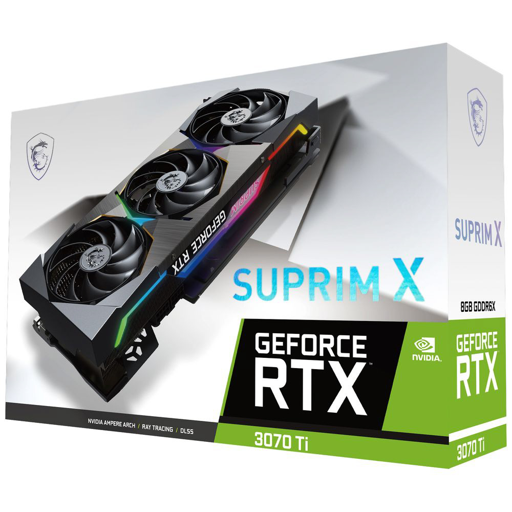 グラフィックボード GeForce RTX 3070 Ti SUPRIM X 8G ［GeForce RTXシリーズ /8GB］