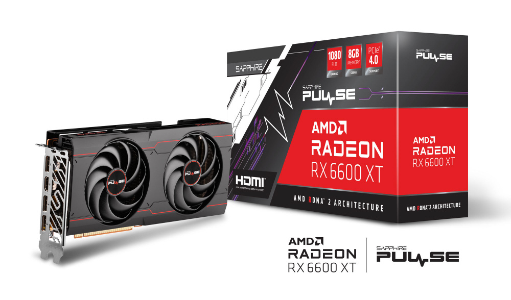 新品 納品書付 PULSE Radeon RX 6600XT GAMING OC