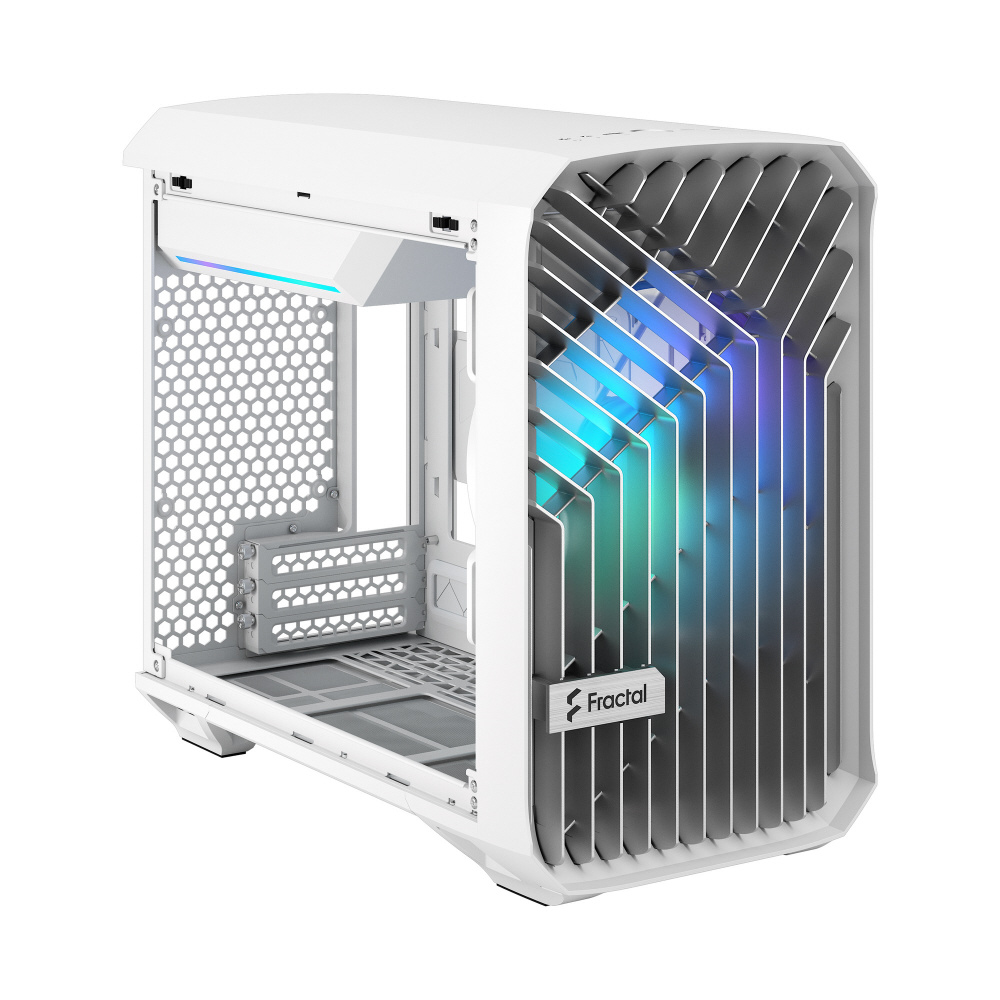 PCケース [Mini-ITX /Mini-DTX] Torrent Nano White RGB TG