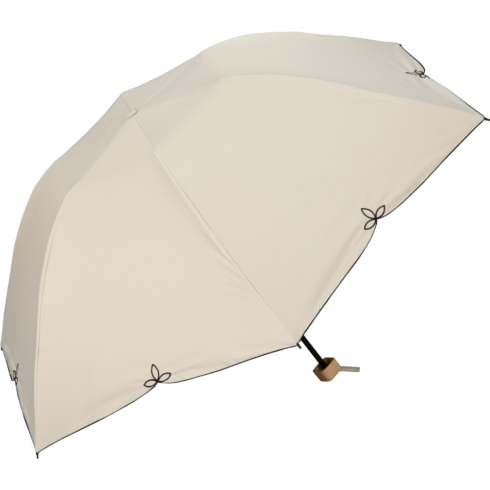 日傘 折りたたみ傘 遮光バードケージワイドスカラップ ミニ(ベージュ) 801-656 wpc ベージュ  801-656｜の通販はソフマップ[sofmap]
