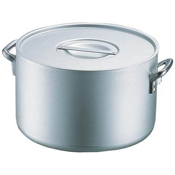 半寸胴鍋 IH対応 アルミ 業務用マイスター 42cm - キッチン、台所用品