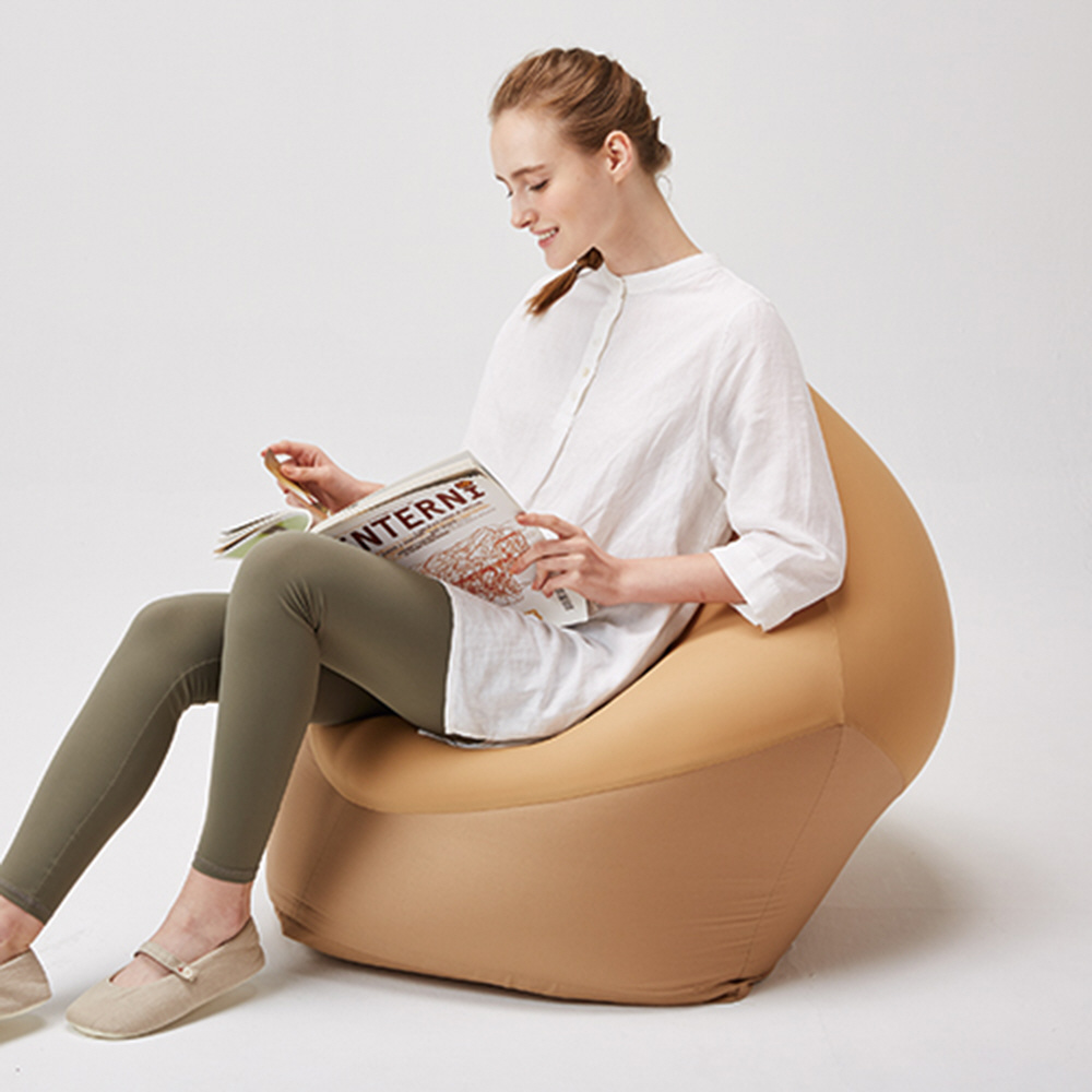 美品】MOGUビーズソファ ベージュ 【公式通販】