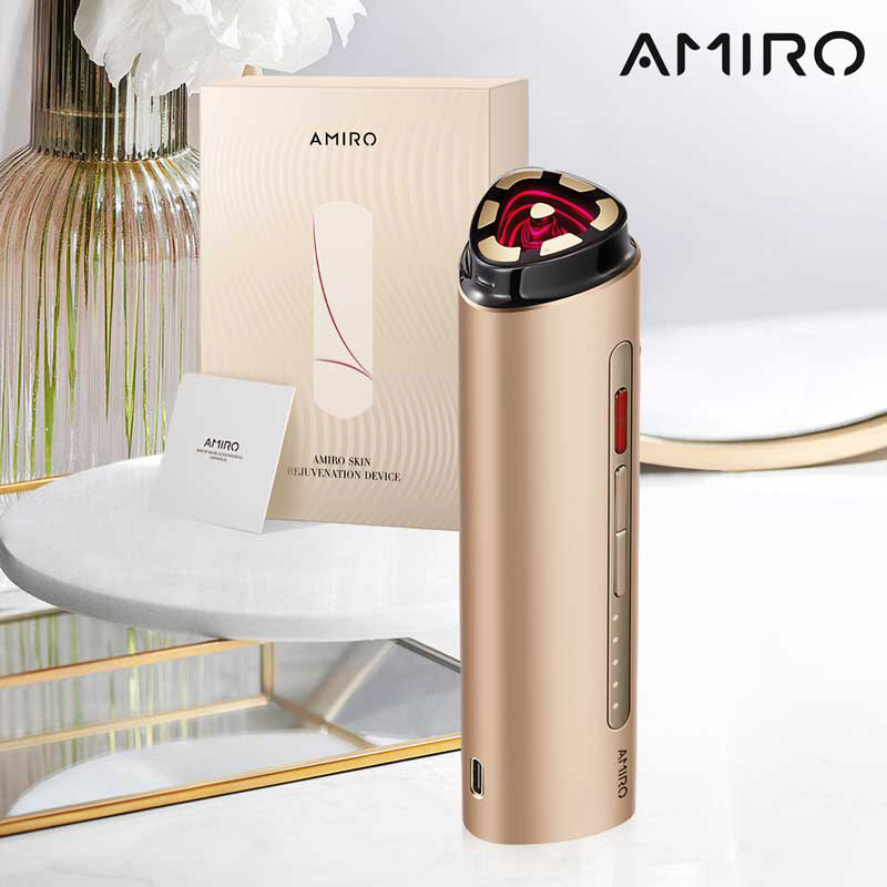 AMIRO Turbo美顔器 AMIRO ゴールド ARF001AA ［EMS美顔器］｜の通販は