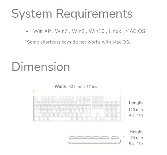 ゲーミングキーボード LUXLIM(赤軸・英語配列) CGR-WO1MI-LUX ［有線