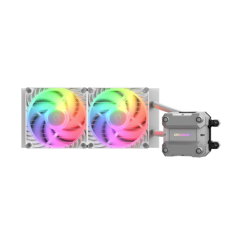 コンパクト水冷クーラー 120mm 水冷CPUクーラー 120mmファンx2 [LGA1851/1700/1200/115X・AM5/AM4