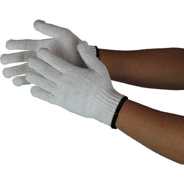 まとめ) おたふく手袋 選べるサイズ スベリ止手袋 ブラック L 205-BK-L