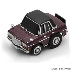 チョロQ zero Z-21c 日産プレジデント （茶）