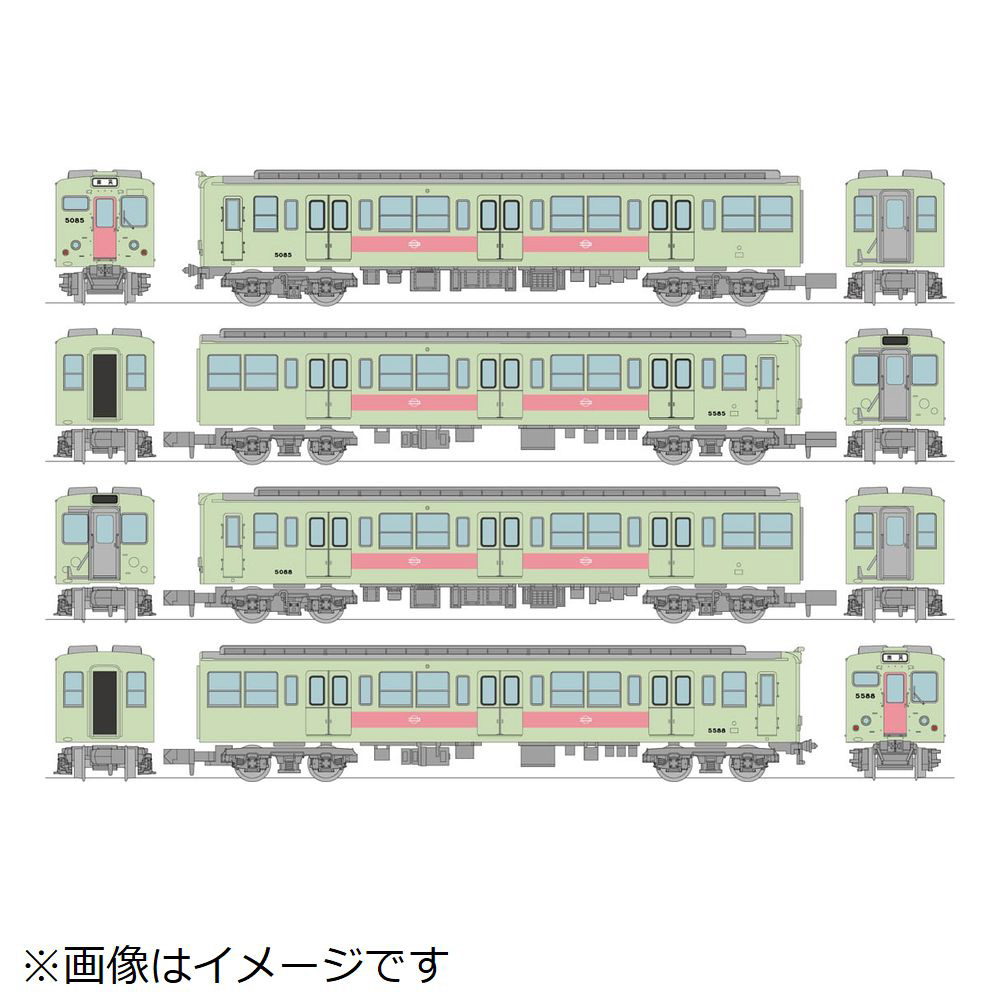 鉄道コレクション 大阪市交通局 地下鉄千日前線 50系5085編成 4両