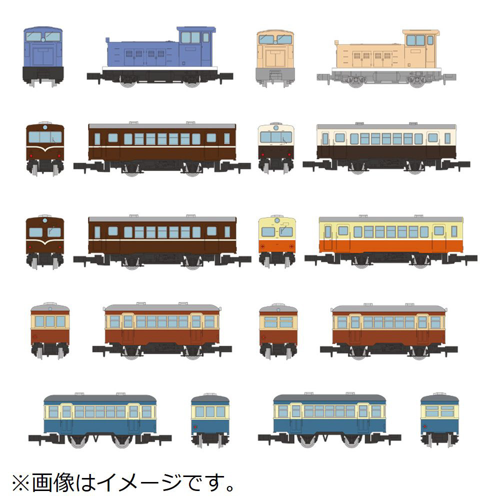 鉄コレ ノスタルジック鉄道コレクション 富井電鉄 ジハ32 - 鉄道模型
